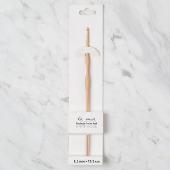 La Mia Whitewood 2.5 mm 15.5 cm Ahşap Yün Tığ