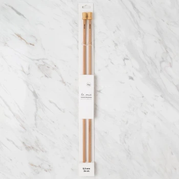 La Mia Whitewood 5.5 mm 36 cm Ahşap Örgü Şişi