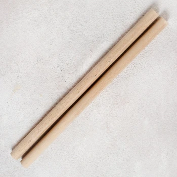 Loren Crafts 2 Adet 40 cm Makrome Çubuğu 20mm