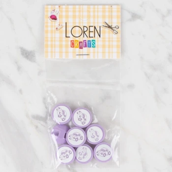 Loren Crafts 8 li Düğme - 397