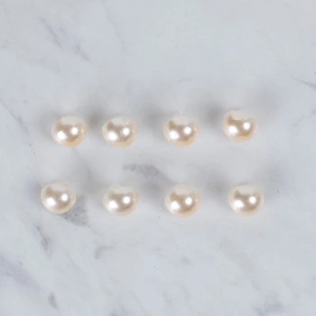 Loren Crafts 8 li Krem Düğme - 0143