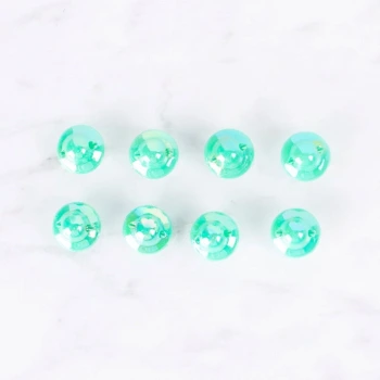 Loren Crafts 8 li Sedefli Yeşil Rengi Düğme - 0181