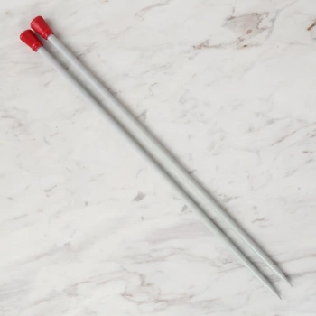 Loren Crafts 8 mm 35 cm Klasik Alüminyum Örgü Şişi