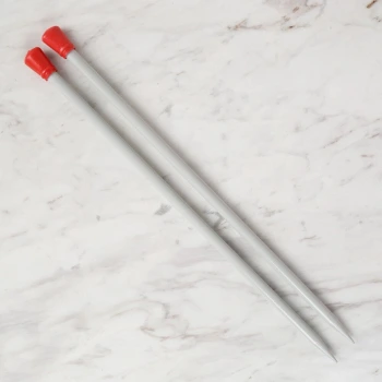 Loren Crafts 9 mm 35 cm Klasik Alüminyum Örgü Şişi