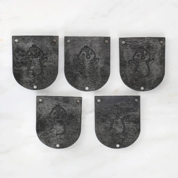 Loren Crafts Figürlü Deri Arma 5 Adet - 1529