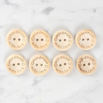 Loren Crafts Handmade 8li Düğme - 1615