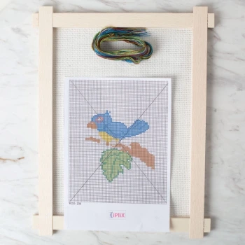 Loren Etamin İşleme Panosu Kiti Kuş - Kod:236