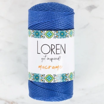 Loren Macrame Saks Mavi El Örgü İpi - RM 0252 - 34352