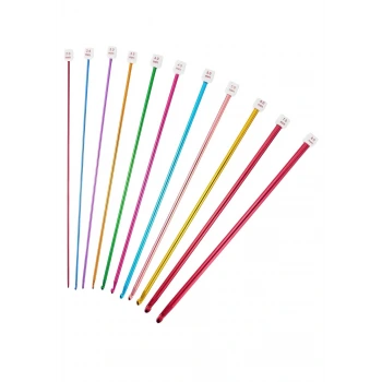 Örgü Tığ Metalize 25 cm  8 Numara