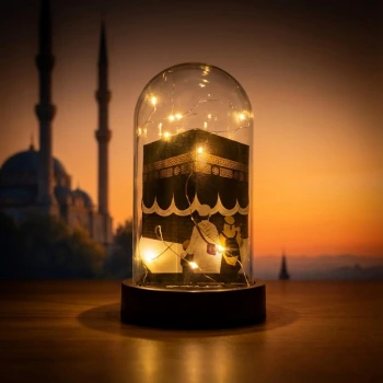 ÖZEL IŞIKLI KABE FANUS (ÇOCUKLU)