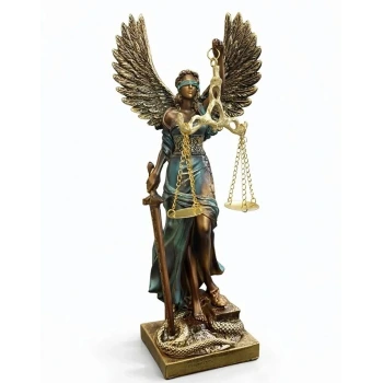 Polyester Kanatlı Adalet Biblosu