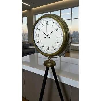 Prestij Vintage Tripod Ayaklı Saat