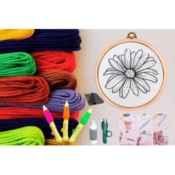 Punch Seti Nakış Seti Kasnaklı Kendin Yap Seti Seri 32