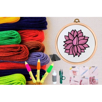 Punch Seti Nakış Seti Kasnaklı Kendin Yap Seti Seri 37