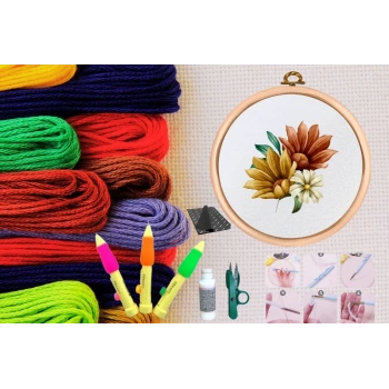 Punch Seti Nakış Seti Kasnaklı Kendin Yap Seti Seri 40