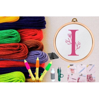 Punch Seti Nakış Seti Kasnaklı Kendin Yap Seti Seri 72