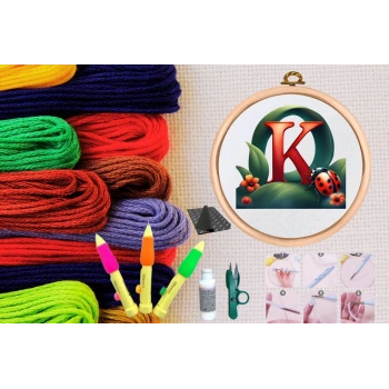 Punch Seti Nakış Seti Kasnaklı Kendin Yap Seti Seri 78