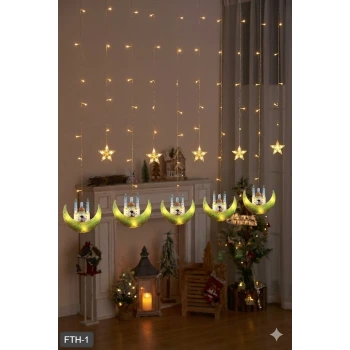 Ramazan Perde LED Işık 3 Metre