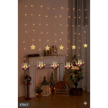 Ramazan Perde LED Işık 3 Metre