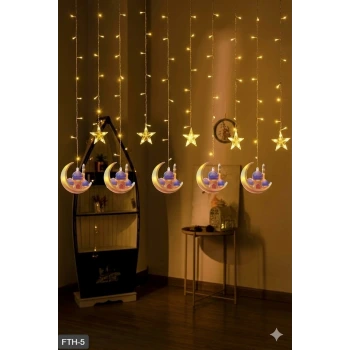 Ramazan Perde LED Işık 3 Metre