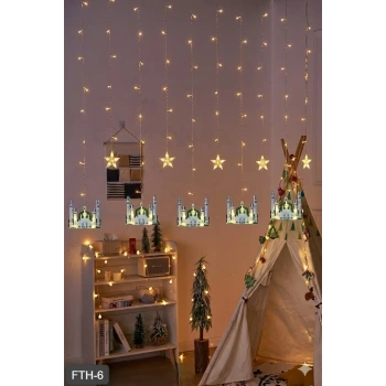 Ramazan Perde LED Işık 3 Metre
