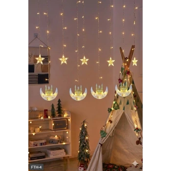 Ramazan Perde LED Işık 3 Metre