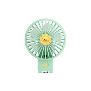 şarjlı katlanabilir el fanı 3 kademe güçlü pervane FAN renkli