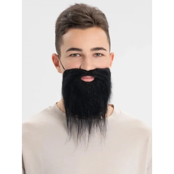 Siyah Renk Takma Sakal Bıyık Takımı