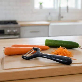 Solingen Çelik Küçük Boy Meyve Sebze Soyacak – Keskin Paslanmaz Soyucu Aparat