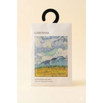 sonx GARDENİA  Dolap ve Çekmece Kokusu –1 ADET Askılı Koku Poşeti,  Uzun Ömürlü Koku