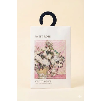 sonx GÜL  Dolap ve Çekmece Kokusu –1 ADET Askılı Koku Poşeti,  Uzun Ömürlü Koku