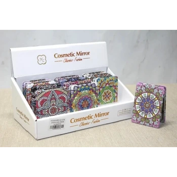 Taşlı El Aynası Dikdörtgen İnce