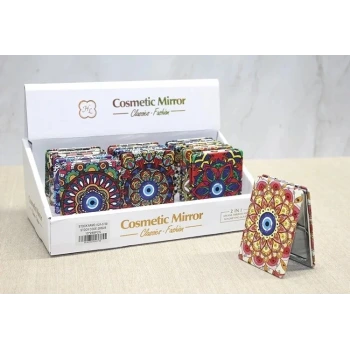 Taşlı El Aynası Dikdörtgen İnce