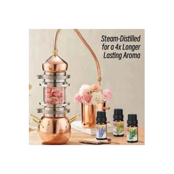 Uçucu Yağ Saf 3 LÜ Set Karışık Başlangıç Paketi Aroma Terapi