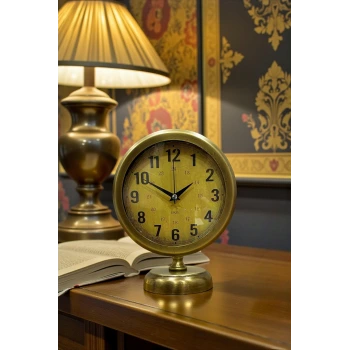 Vintage Elite 25 x 20 Eskitme Metal Masa Saati