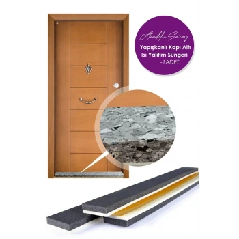 Yapışkanlı Köpük Kapı Altı Isı Yalıtım Eşik Süngeri