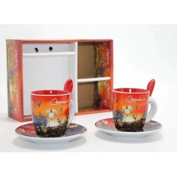 Yöresel İkili Fincan Seti