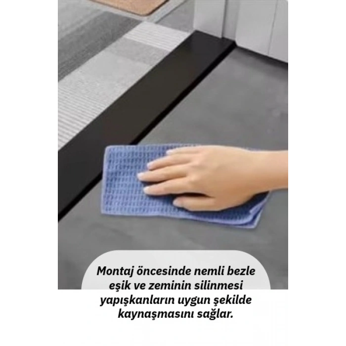 1.6 cm x 70 cm Robot Süpürge Kapı Eşik Rampası Bej