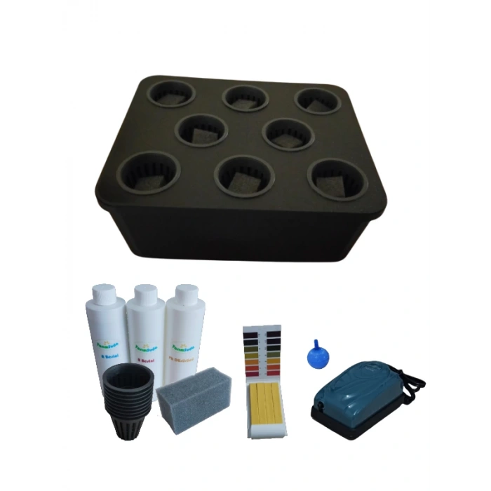 Topraksız Tarım Mini Set Hidroponik Set Suda Tarım Hobi Seti