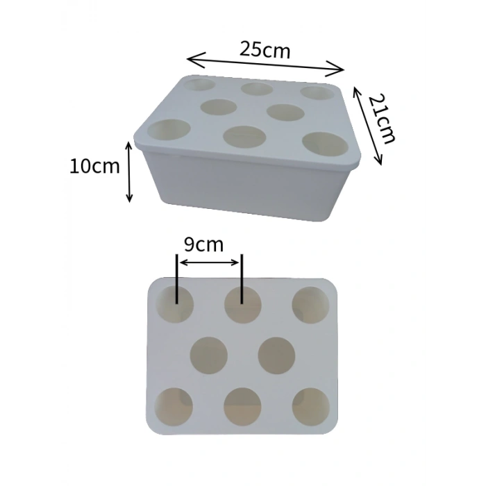 Topraksız Tarım Tam Set Beyaz Hidroponik Set Suda Tarım Hobi Seti