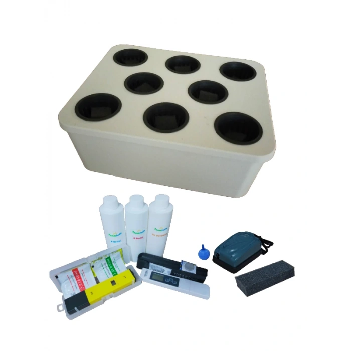 Topraksız Tarım Tam Set Hidroponik Set Suda Tarım Hobi Seti