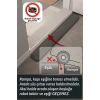 4.5 cm x 70 cm Robot Süpürge Kapı Eşik Rampası Gri