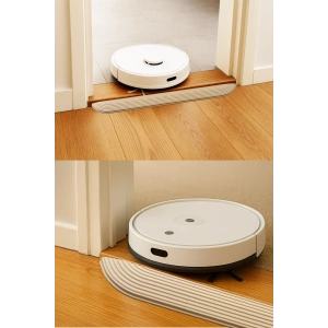 1.6 cm x 70 cm Robot Süpürge Kapı Eşik Rampası Bej