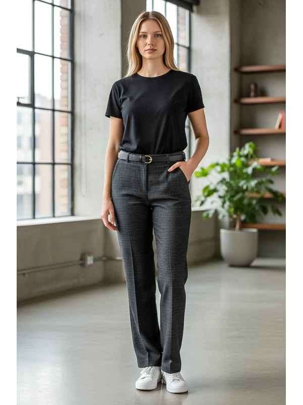 Kadın Antrasit Pantolon
