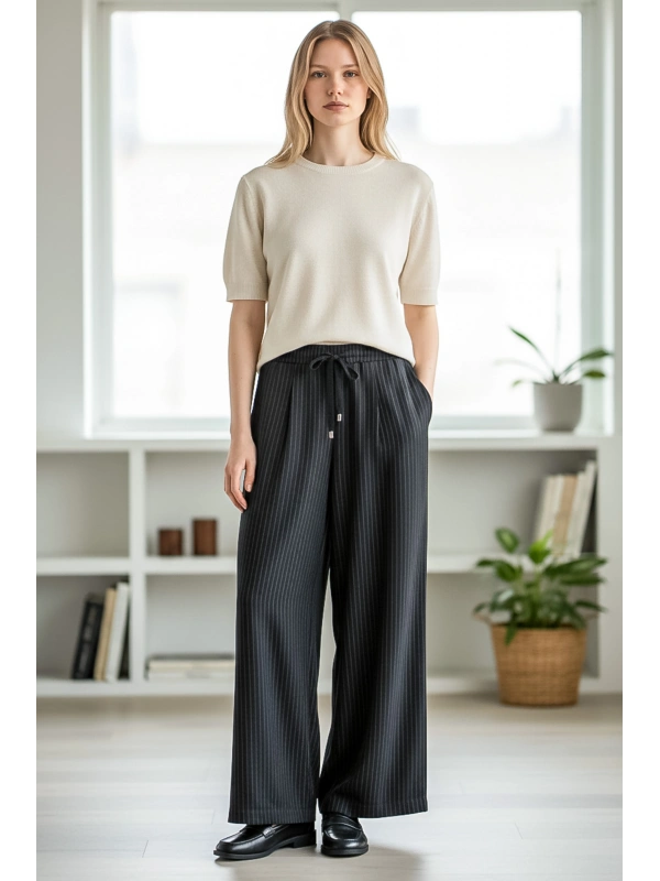 Kadın Siyah Pantolon