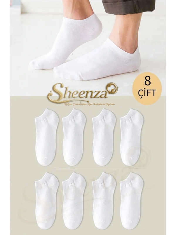 Unisex Basic Patik Çorap 8 Çift