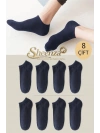 Unisex Basic Patik Çorap 8 Çift