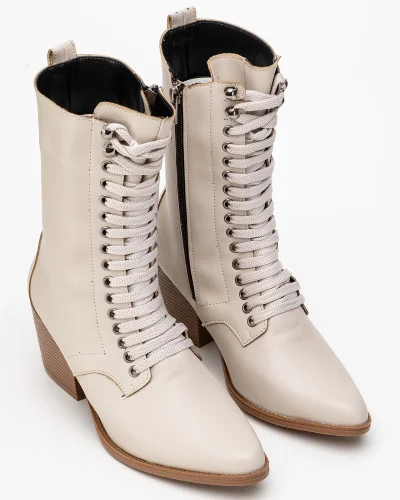 Maria Kadın Bağcıklı Postal Western Dallas Bot