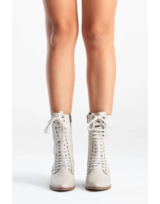 Maria Kadın Bağcıklı Postal Western Dallas Bot