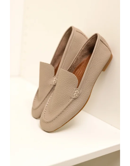 Hakiki Deri Kadın Abay Vizyon Saraçlı Babet